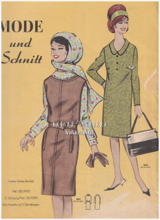 MODE UND SCHNITT Heft 082/1965 | Módní časopis s krejčovskými střihy z NDR